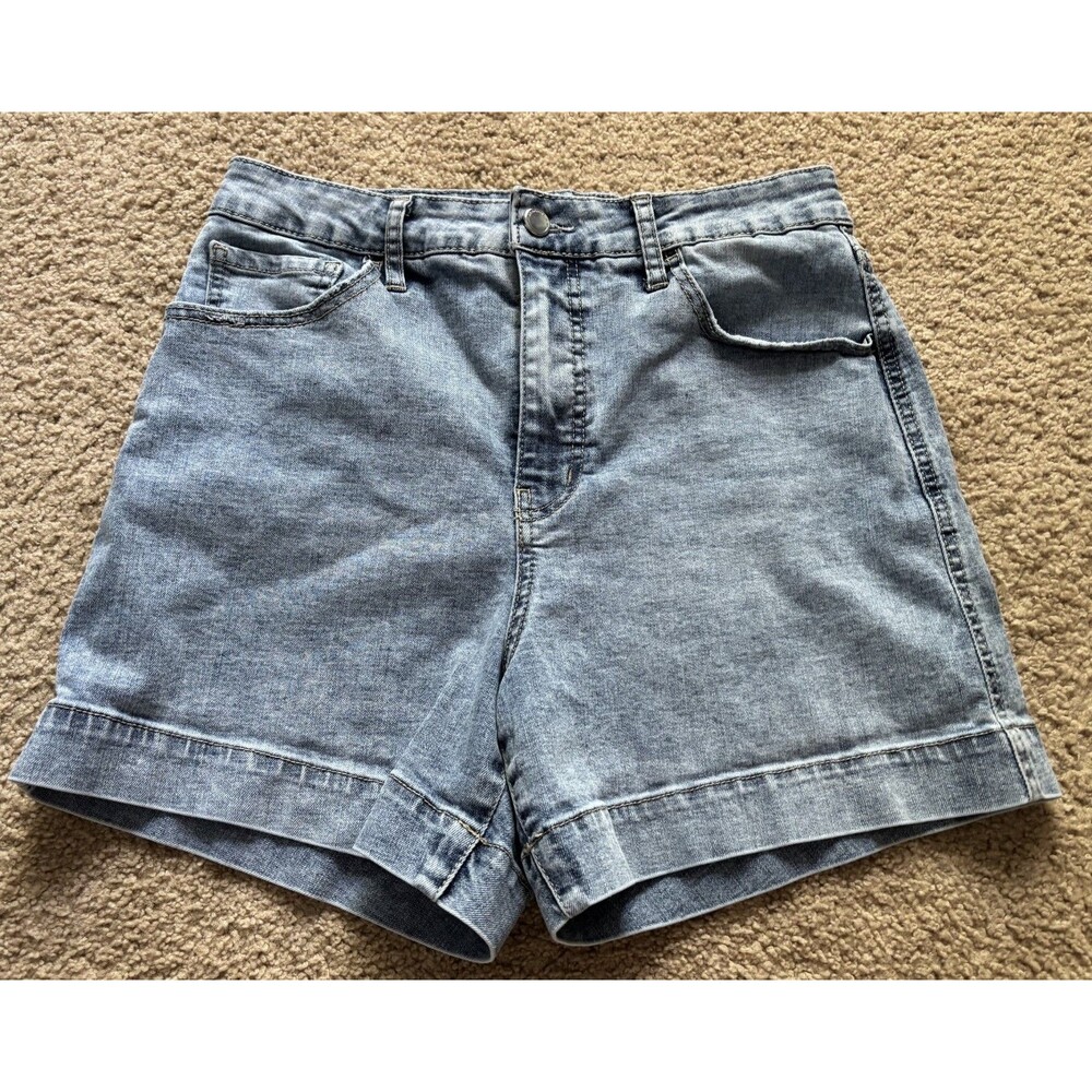 RM by Rebecca Minkoff Women's 90's Short Size 6 Light Wash High Rise